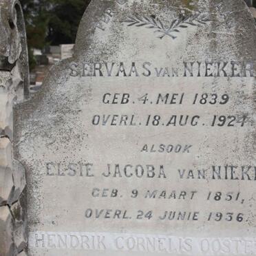 NIEKERK, van :: VAN SCHOOR