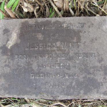 NUTT Jessica 1894-1966