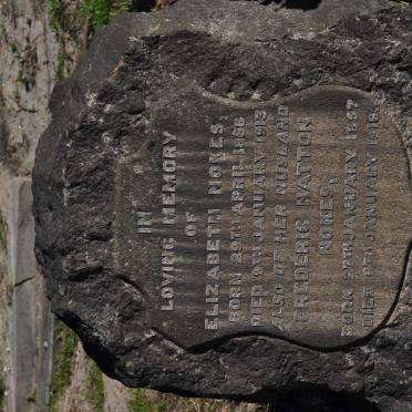 NOKES Frederic Hatton 1857-1918 &amp; Elizabeth 1868-1913