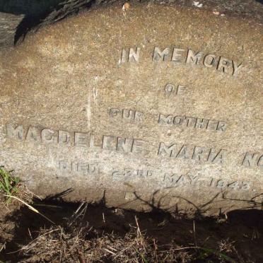 NOLTE Magdelene Maria -1943