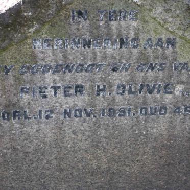 OLIVIER Pieter H. -1951