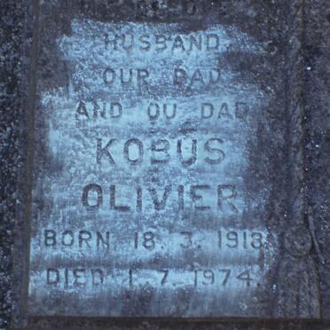 OLIVIER Kobus 1918-1974