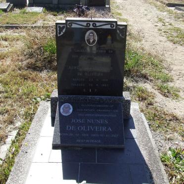 OLIVEIRA Jose Nunes, de 1914-2007 &amp; Aurora Fernandes 1910-1967