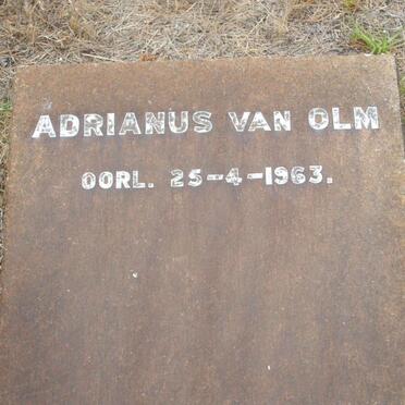 OLM Adrianus, van -1963