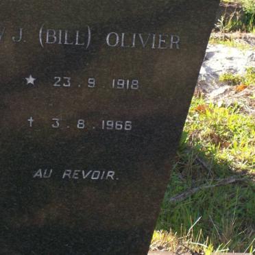 OLIVIER W.J. 1918-1966