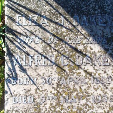 OAKES Eliza J. 1850-1935