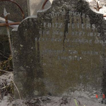 PETERS Fritz 1832-1903