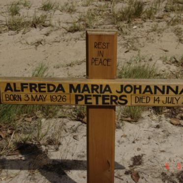 PETERS Alfreda Maria Johanna 1926-2007