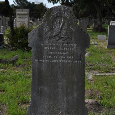 PEPER Helena J.C. nee DANIELS -1926