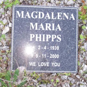 PHIPPS Magdalena Maria 1939-2000