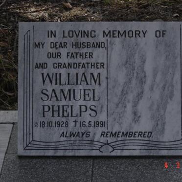 PHELPS William Samuel 1928-1991