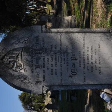 PICKFORD James Henry 1853-1913 &amp; Eliza DEAN 1850-1932