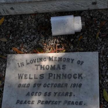 PINNOCK Thomas Wells -1918 &amp; Mary A. FULCHER -1937 :: PINNOCK C. Stanley -1914 :: PINNOCK E. Victor -1916