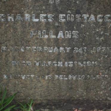 PILLANS Charles Eustace 1851-1919