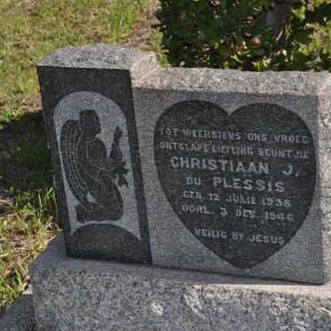 PLESSIS Christiaan J., du 1938-1946