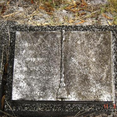 PLESSIS Pieter, du 1906-1970