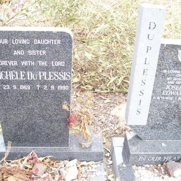 PLESSIS Joseph Edward, du 1932-1995 :: DU PLESSIS Michéle 1969-1990