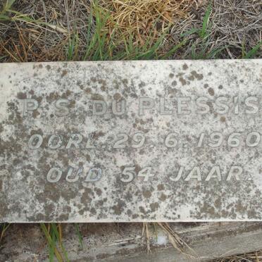 PLESSIS P.S., du -1960