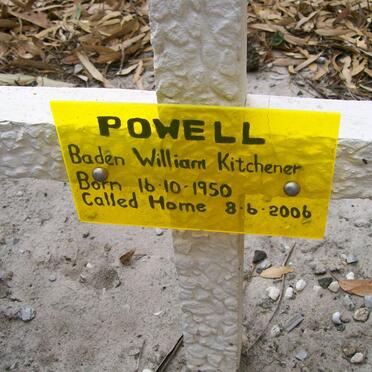 POWELL Baden William Kitchener 1950-2006