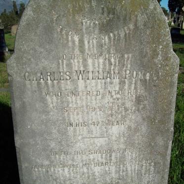 POVALL Charles William -1919