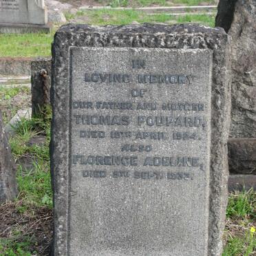 POUPARD Thomas -1924 &amp; Florence Adeline -1933