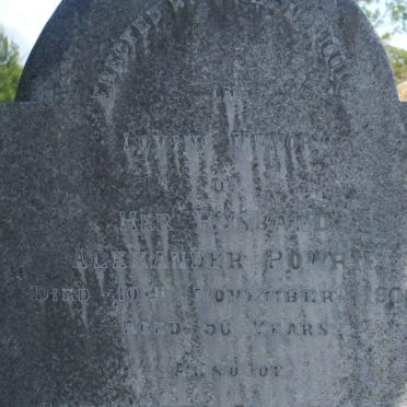 POWRIE Alexander -1900 :: POWRIE Helen -1935 :: POWRIE Alexander McLaughlan -189? :: POWRIE David Nicoll -1923