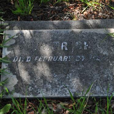 PRICE R.W. -1923