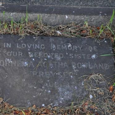 PREYSER Jacobus Francke -1966 :: PREYSER Cornelia Agatha Rowland