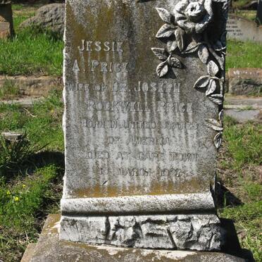 PRICE Jessie A. -1927