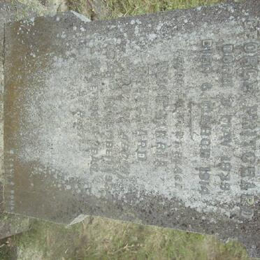 PRITCHARD George 1839-1914 &amp; Alice Maria -1934