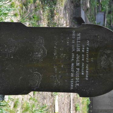 PUNDLE William John -1939