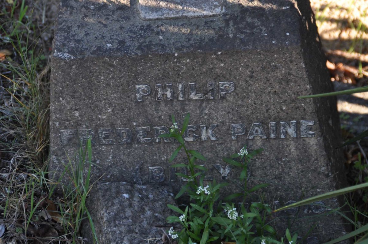 PAINE Philip Frederick -19??