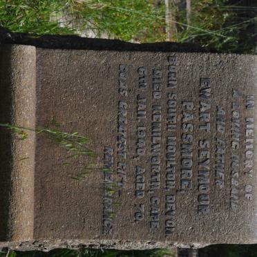 PASSMORE Ewart Seymour -1940