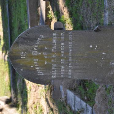 PALMER Ralph F.H. 1917-1924 