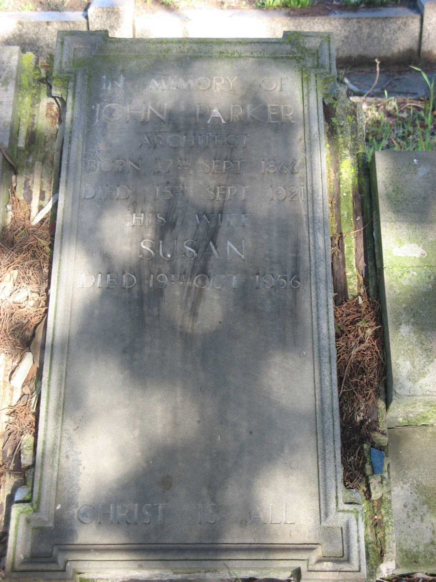 PARKER John 1866-1921 &amp; Susan -1956