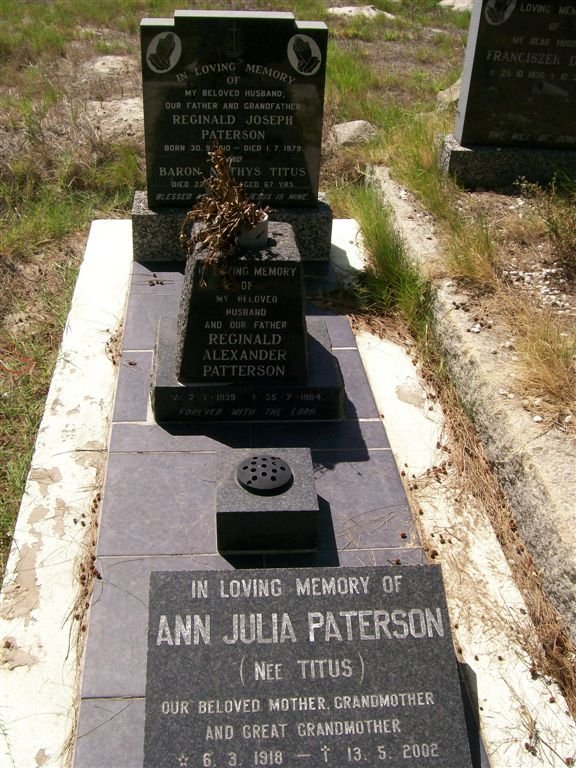 PATERSON :: PATTERSON :: TITUS