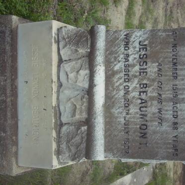 RAWBONE William -1919 &amp; Jessie BEAUMONT -1927 :: BEAUMONT Jessie Lennox -1978