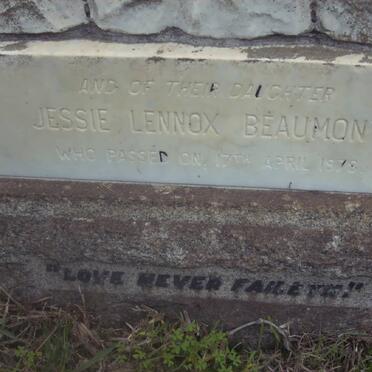 BEAUMONT Jessie Lennox -1978