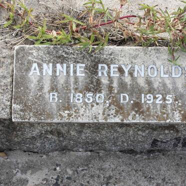 REYNOLDS Annie 1850-1925