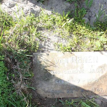 RENEN Jack, van 1905-1947