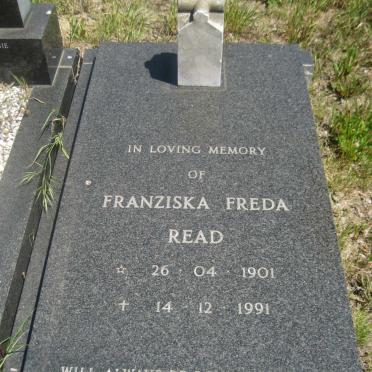 READ Franziska Freda 1901-1991