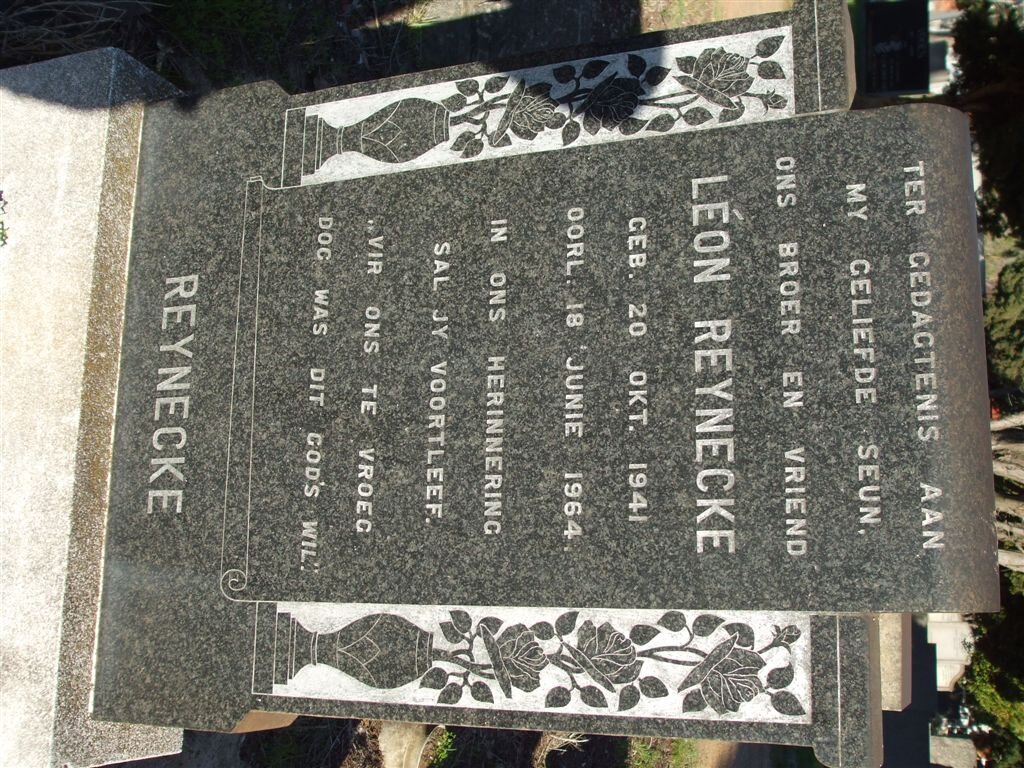 REYNECKE Leon 1941-1964