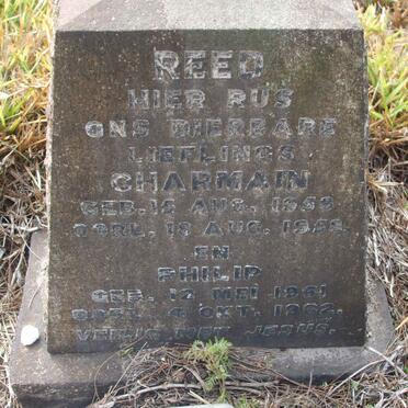 REED Charmain 1958-1958 :: REED Philip 1961-1962