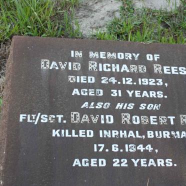 REES David Richard -1923 :: REES David Robert -1944
