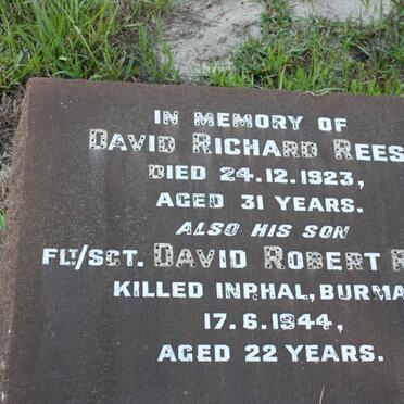 REES David Richard -1923 :: REES David Robert -1944