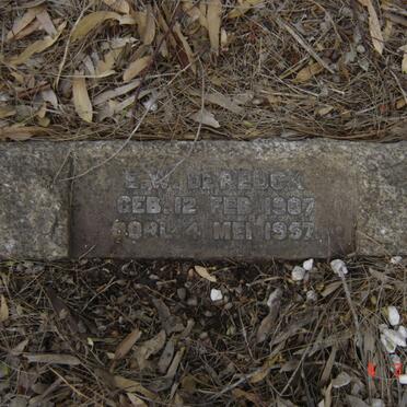 REUCK E.W., de 1907-1957