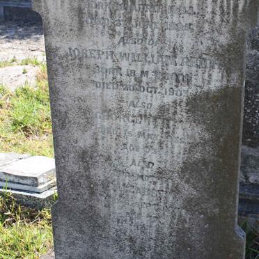 REICH Joseph William 1901-1903 :: REICH George -1932 :: REICH Thomasina Hendrietta 1894-1895 :: REICH Elizabeth -1946  