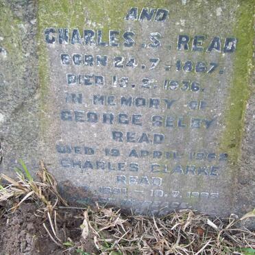 READ Charles S. 1862-1936 :: READ George Selby -1962 :: READ Charles Clarke 1891-1963