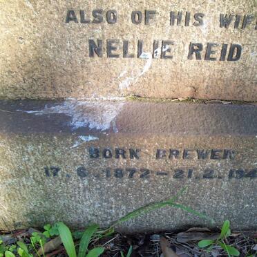 REID John Gilbertson 1869-1926 &amp; Nellie BREWER 1872-1941