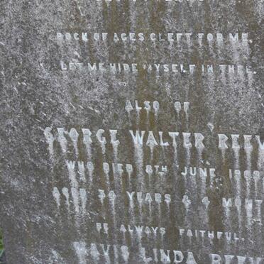 REEVE George Walter -1909